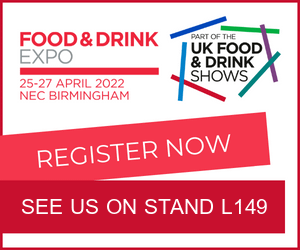Food and Drink Expo 2022 - see us on stand L149
